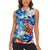 Sea Turtle Belize Women Sleeveless Polo Shirt Ocean Soul Tropical Spirit
