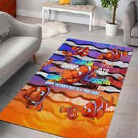 The Ocean Best Dad Area Rug Like Marlin Happy Fathers Day To a True Hero - Wonder Print Shop
