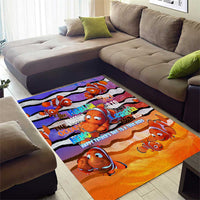The Ocean Best Dad Area Rug Like Marlin Happy Fathers Day To a True Hero - Wonder Print Shop