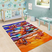 The Ocean Best Dad Area Rug Like Marlin Happy Fathers Day To a True Hero - Wonder Print Shop