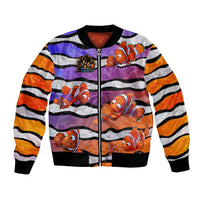 The Ocean Best Dad Bomber Jacket Like Marlin Happy Fathers Day To a True Hero - Wonder Print Shop
