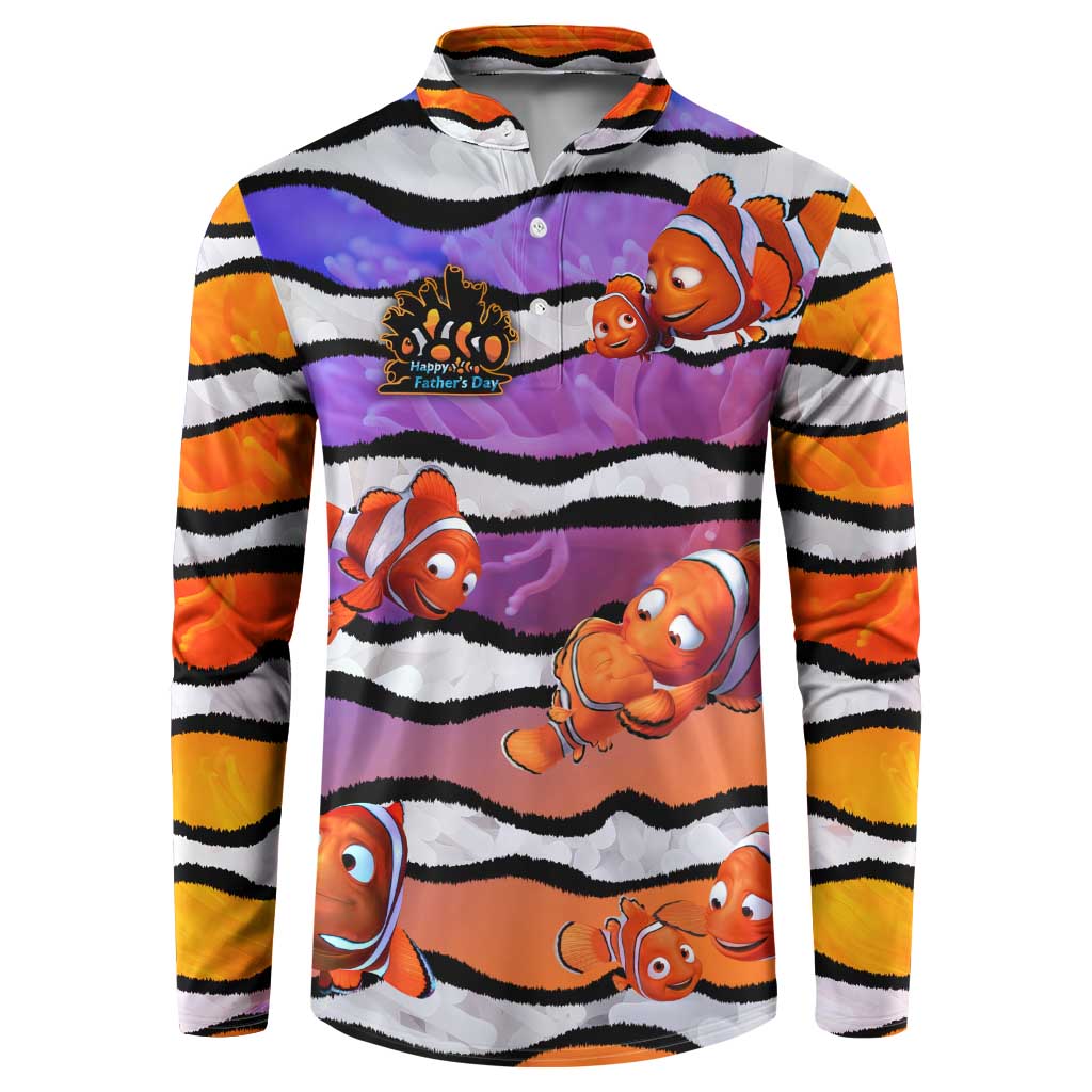 The Ocean Best Dad Button Sweatshirt Like Marlin Happy Fathers Day To a True Hero - Wonder Print Shop