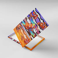 The Ocean Best Dad Canvas Wall Art Like Marlin Happy Fathers Day To a True Hero - Wonder Print Shop