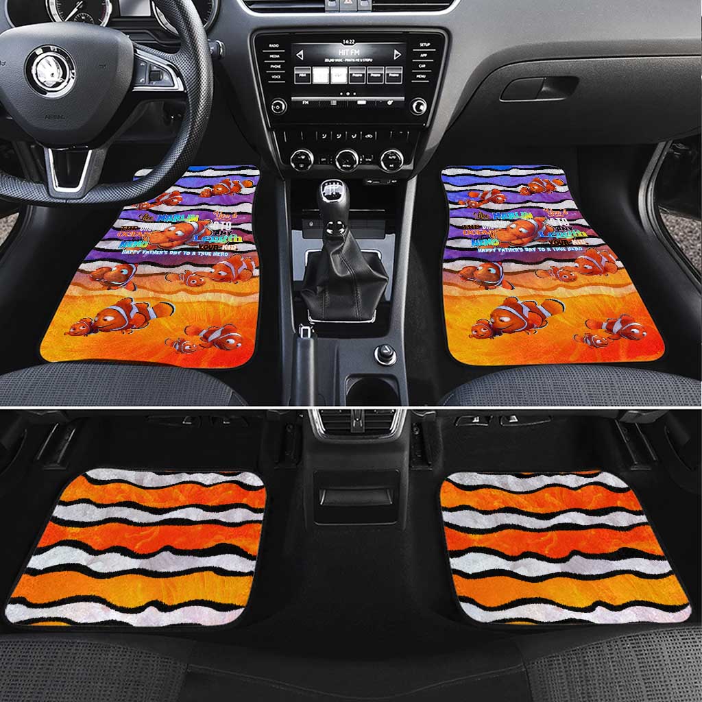 The Ocean Best Dad Car Mats Like Marlin Happy Fathers Day To a True Hero - Wonder Print Shop