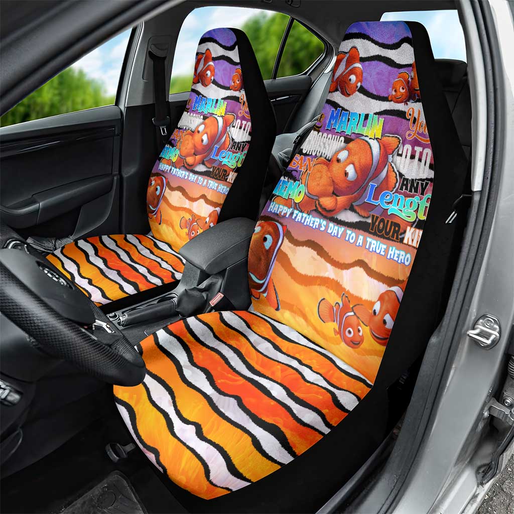 The Ocean Best Dad Car Seat Cover Like Marlin Happy Fathers Day To a True Hero - Wonder Print Shop