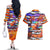 The Ocean Best Dad Couples Matching Off The Shoulder Long Sleeve Dress and Hawaiian Shirt Like Marlin Happy Fathers Day To a True Hero - Wonder Print Shop