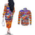 The Ocean Best Dad Couples Matching Off The Shoulder Long Sleeve Dress and Long Sleeve Button Shirt Like Marlin Happy Fathers Day To a True Hero - Wonder Print Shop