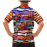 The Ocean Best Dad Family Matching Mermaid Dress and Hawaiian Shirt Like Marlin Happy Fathers Day To a True Hero - Wonder Print Shop