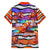 The Ocean Best Dad Family Matching Off The Shoulder Long Sleeve Dress and Hawaiian Shirt Like Marlin Happy Fathers Day To a True Hero - Wonder Print Shop