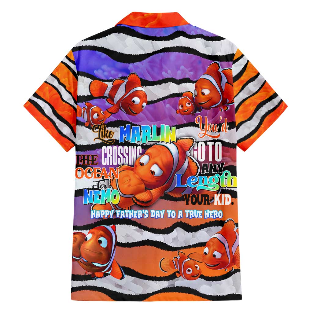 The Ocean Best Dad Family Matching Tank Maxi Dress and Hawaiian Shirt Like Marlin Happy Fathers Day To a True Hero - Wonder Print Shop