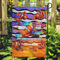 The Ocean Best Dad Garden Flag Like Marlin Happy Fathers Day To a True Hero - Wonder Print Shop