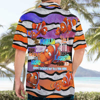 The Ocean Best Dad Hawaiian Shirt Like Marlin Happy Fathers Day To a True Hero - Wonder Print Shop
