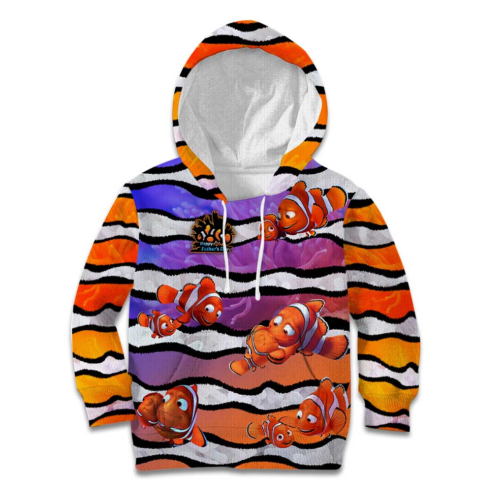 The Ocean Best Dad Kid Hoodie Like Marlin Happy Fathers Day To a True Hero - Wonder Print Shop