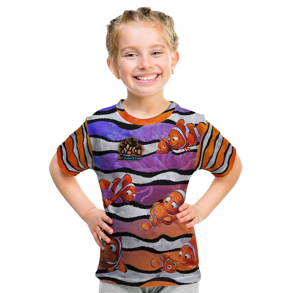 The Ocean Best Dad Kid T Shirt Like Marlin Happy Fathers Day To a True Hero - Wonder Print Shop
