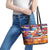 The Ocean Best Dad Leather Tote Bag Like Marlin Happy Fathers Day To a True Hero - Wonder Print Shop