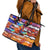 The Ocean Best Dad Leather Tote Bag Like Marlin Happy Fathers Day To a True Hero - Wonder Print Shop