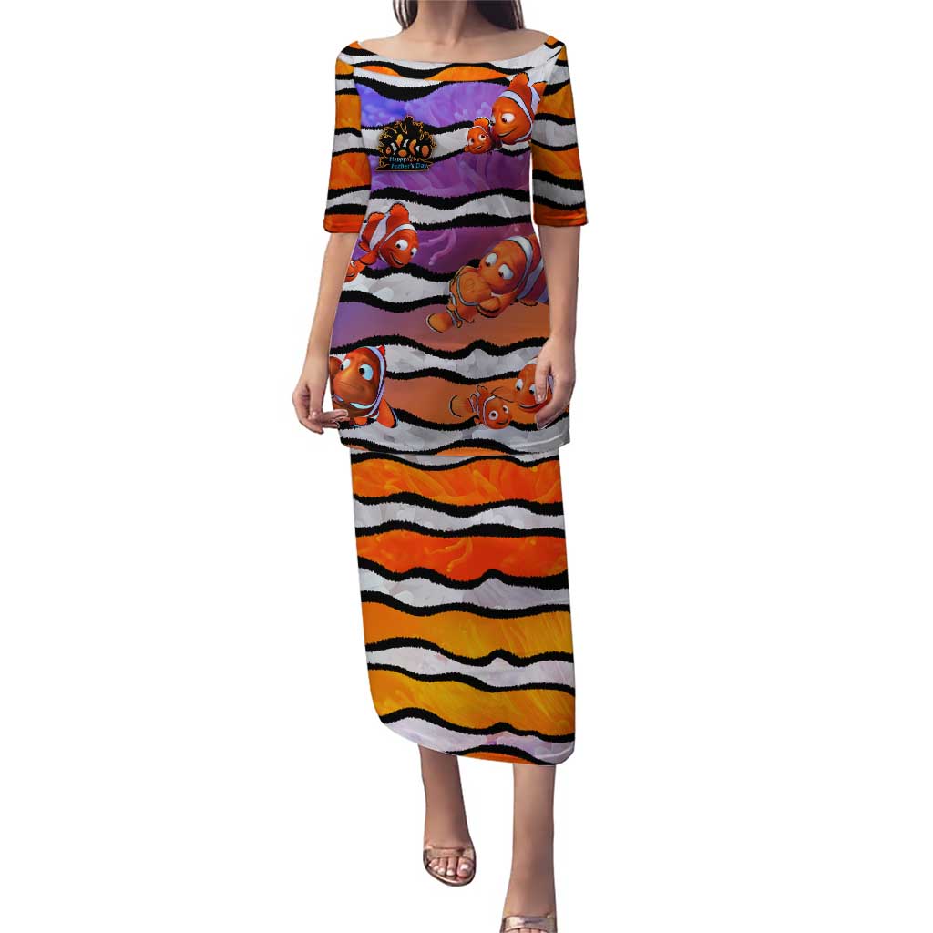 The Ocean Best Dad Puletasi Like Marlin Happy Fathers Day To a True Hero - Wonder Print Shop