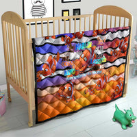 The Ocean Best Dad Quilt Like Marlin Happy Fathers Day To a True Hero - Wonder Print Shop