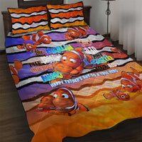 The Ocean Best Dad Quilt Bed Set Like Marlin Happy Fathers Day To a True Hero - Wonder Print Shop
