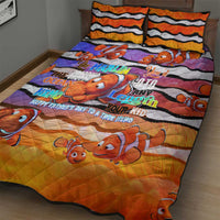 The Ocean Best Dad Quilt Bed Set Like Marlin Happy Fathers Day To a True Hero - Wonder Print Shop