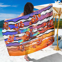 The Ocean Best Dad Sarong Like Marlin Happy Fathers Day To a True Hero - Wonder Print Shop