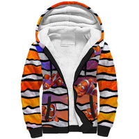 The Ocean Best Dad Sherpa Hoodie Like Marlin Happy Fathers Day To a True Hero - Wonder Print Shop