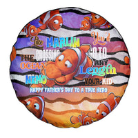 The Ocean Best Dad Spare Tire Cover Like Marlin Happy Fathers Day To a True Hero - Wonder Print Shop