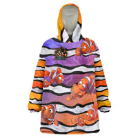 The Ocean Best Dad Wearable Blanket Hoodie Like Marlin Happy Fathers Day To a True Hero - Wonder Print Shop