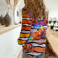 The Ocean Best Dad Women Casual Shirt Like Marlin Happy Fathers Day To a True Hero - Wonder Print Shop