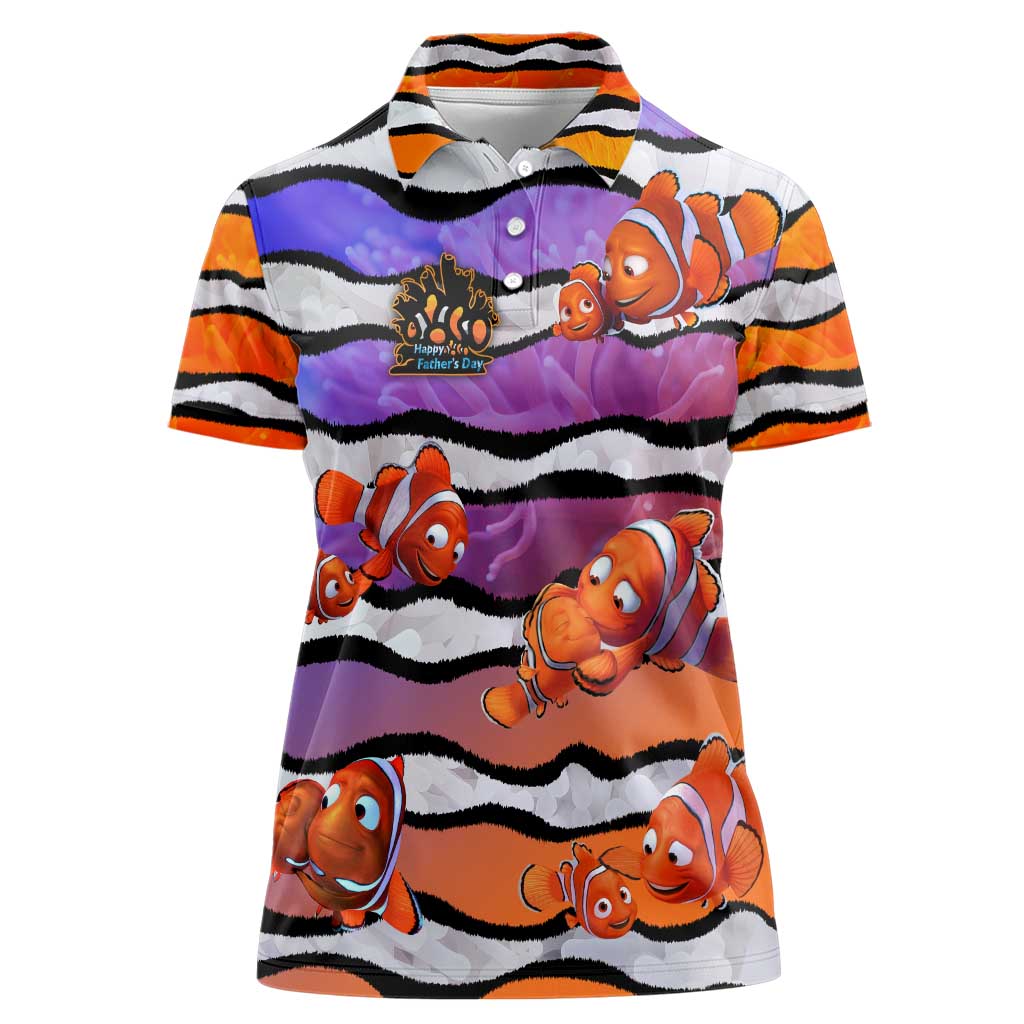 The Ocean Best Dad Women Polo Shirt Like Marlin Happy Fathers Day To a True Hero - Wonder Print Shop