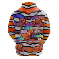 The Ocean Best Dad Zip Hoodie Like Marlin Happy Fathers Day To a True Hero - Wonder Print Shop