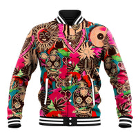 Festival Memories Skull Baseball Jacket - Wonder Print Shop