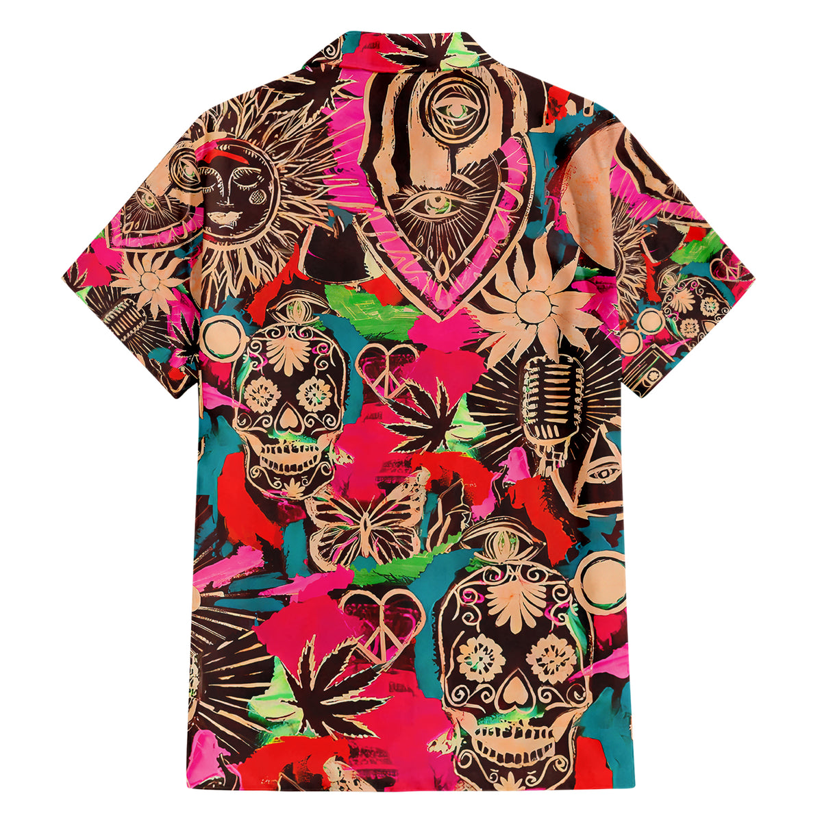 Festival Memories Skull Hawaiian Shirt - Wonder Print Shop