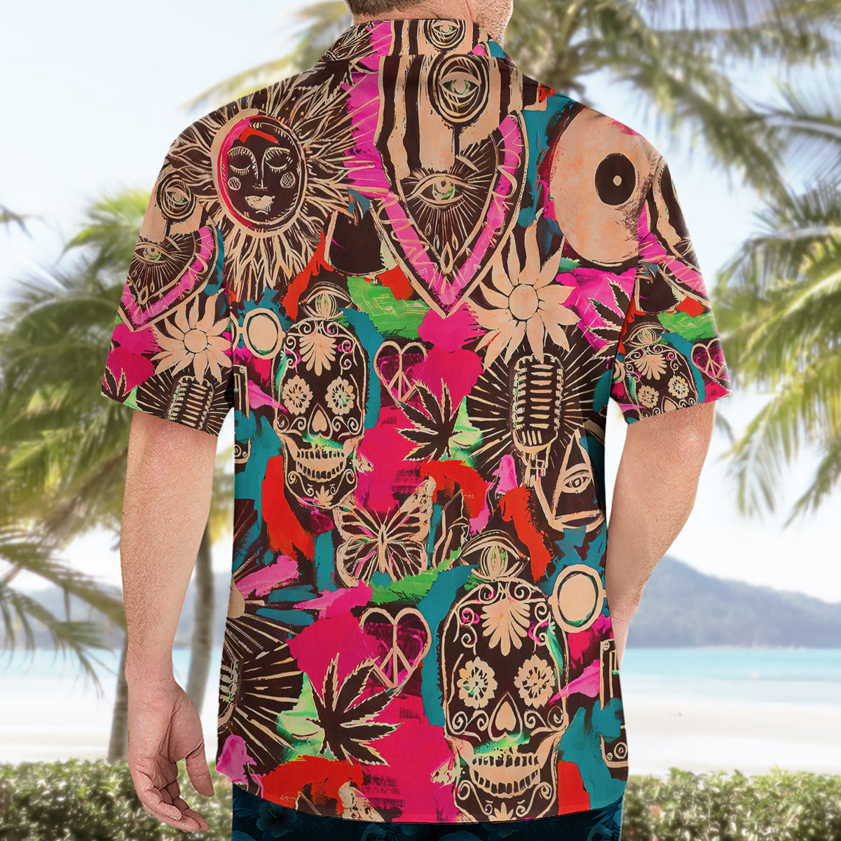 Festival Memories Skull Hawaiian Shirt - Wonder Print Shop
