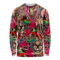 Festival Memories Skull Long Sleeve Shirt - Wonder Print Shop