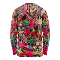 Festival Memories Skull Long Sleeve Shirt - Wonder Print Shop