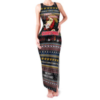 Serbia Family Matching Tank Maxi Dress and Hawaiian Shirt Merry Christmas Family and Friends - Wonder Print Shop