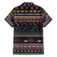 Serbia Hawaiian Shirt Merry Christmas Family and Friends - Wonder Print Shop