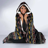 Serbia Hooded Blanket Merry Christmas Family and Friends DT02