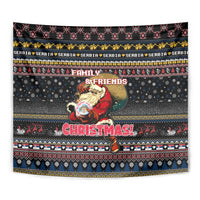 Serbia Tapestry Merry Christmas Family and Friends - Wonder Print Shop