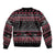 Trinidad and Tobago Bomber Jacket Merry Christmas Family and Friends - Wonder Print Shop