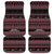 Trinidad and Tobago Car Mats Merry Christmas Family and Friends - Wonder Print Shop