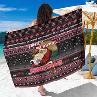 Trinidad and Tobago Sarong Merry Christmas Family and Friends - Wonder Print Shop