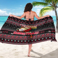 Trinidad and Tobago Sarong Merry Christmas Family and Friends - Wonder Print Shop