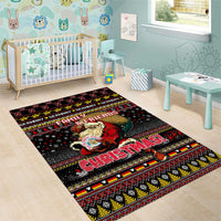 Germany Area Rug Merry Christmas Family and Friends - Wonder Print Shop