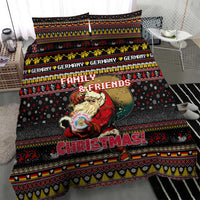 Germany Bedding Set Merry Christmas Family and Friends - Wonder Print Shop