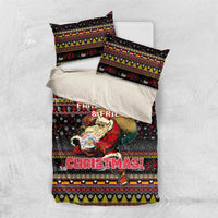 Germany Bedding Set Merry Christmas Family and Friends - Wonder Print Shop