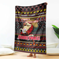 Germany Blanket Merry Christmas Family and Friends