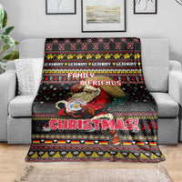 Germany Blanket Merry Christmas Family and Friends