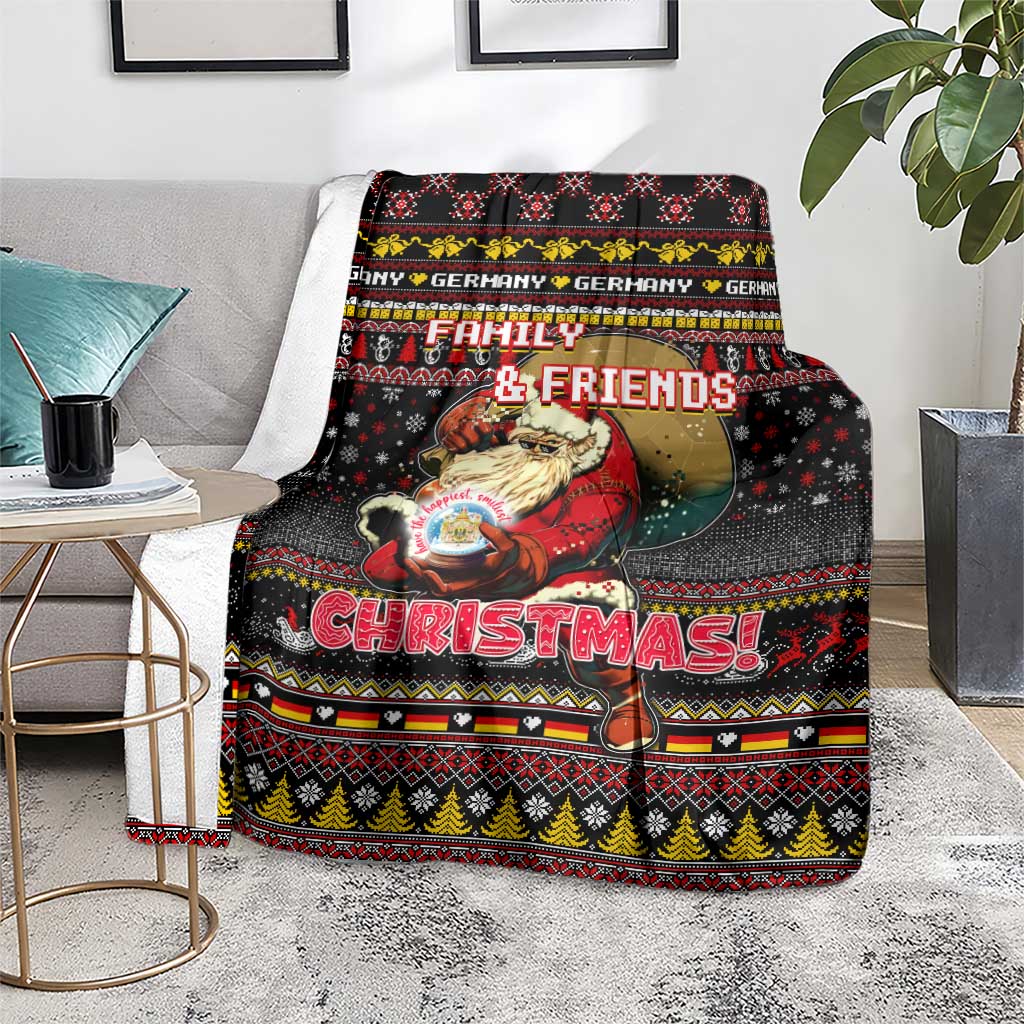 Germany Blanket Merry Christmas Family and Friends